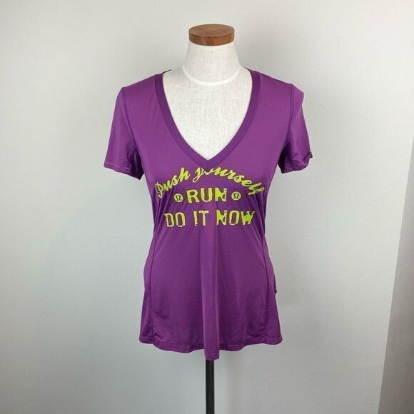 Lululemon Push Yourself Run Tee - Picture 1 of 6